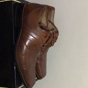 Men’s Size 10M brown Stacy Adams dress shoes